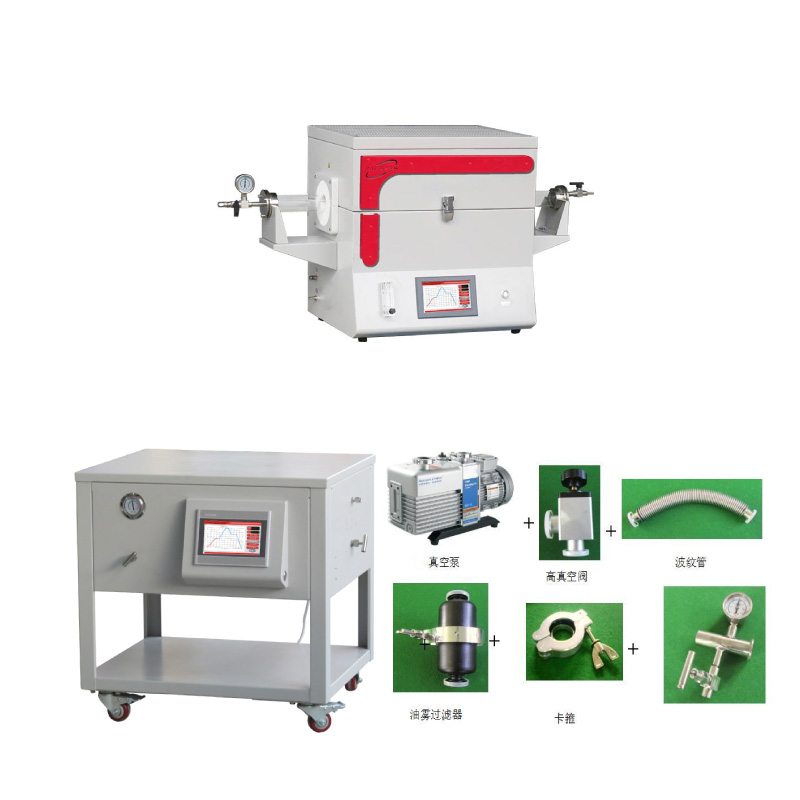 1200C单温区多通道低真空组合 式CVD系统OP-1200-TZD