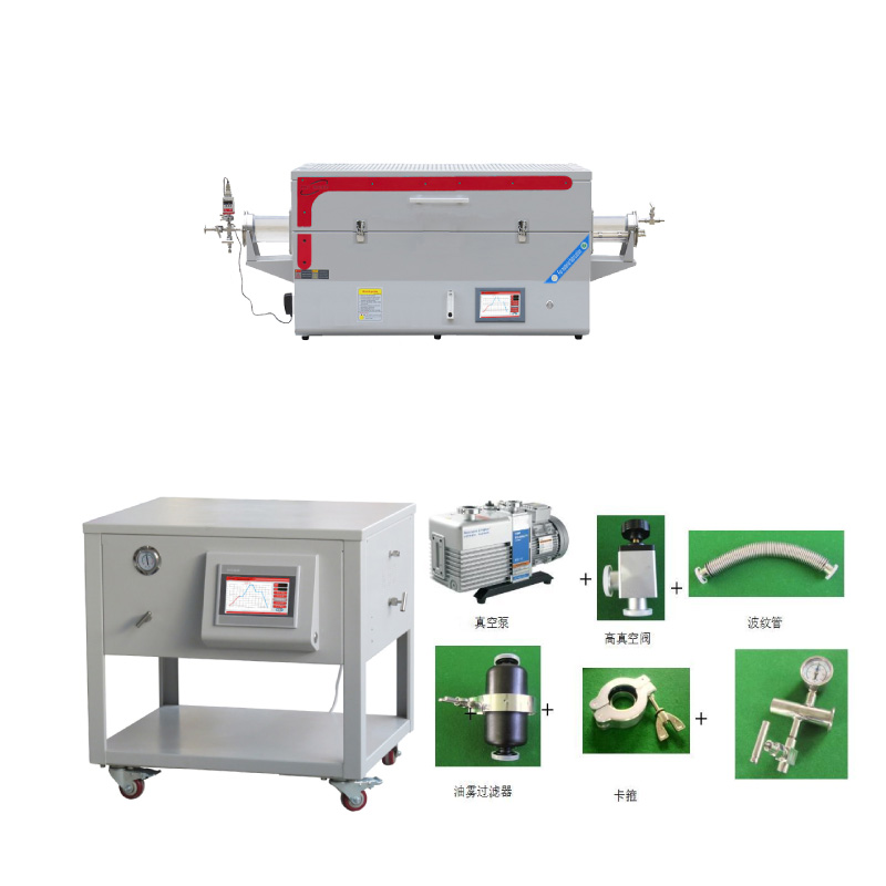 1200°C五温区多通道低真空组合 式CVD系统OP-1200-T5ZD