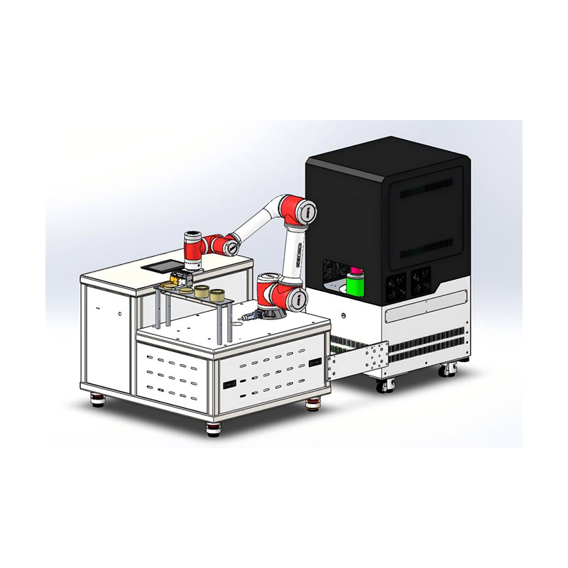自动化两工位电动球磨系统 PR-PBM-2-RPA