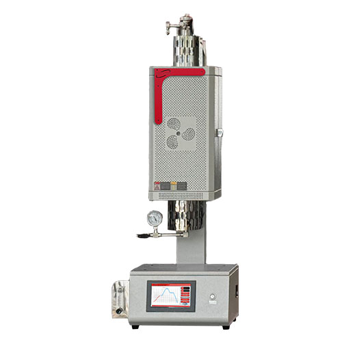 1200℃微型双温区立式流化床 OP-1200-LTS2-FB (200+200mm）