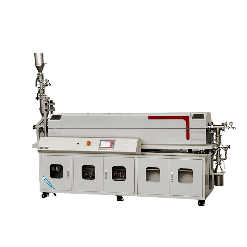 1200℃ 五温区连续供料旋转摆振管式炉  OP-1200-T5-R-5L （400*5）